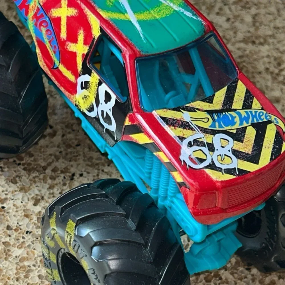 Hot 🥵 Wheels 🛞 Monster Truck 68 🛻 BIG WHEELS BIG FUN 🤩